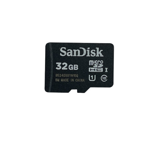 SanDisk SanDisk 32GB Micro SDHC Memory Card UHS Speed Class 1 / Speed Class 10 (10MB/s) - Black 1