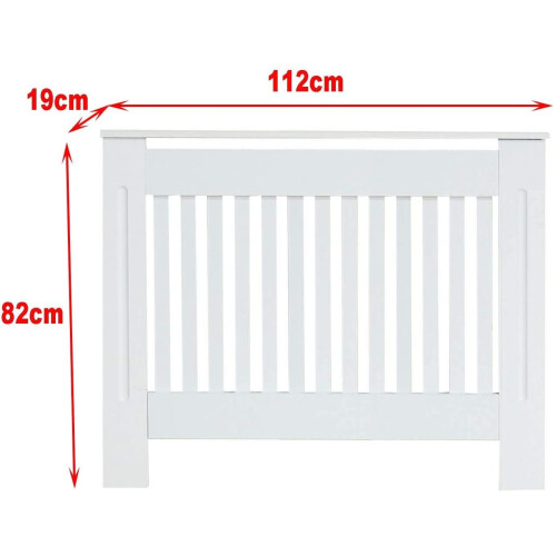 Radiator Heater Cover Case Cabinet Vertical Grill Slatted 1