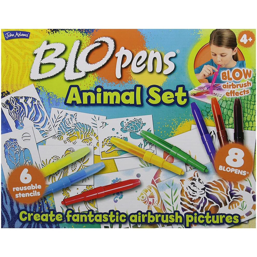 John Adams 10049 BLO pens Activity Set Animals, Multi, 1-Pack