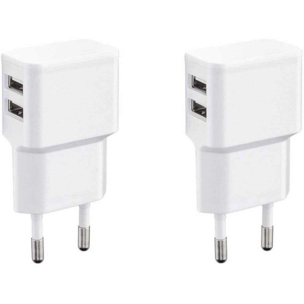 12W / 2400Ma Dual Usb Power Adapter (90 Â° Plug, 2 Usb Sockets) 3072237411536
