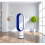 Negative Ion Air Bladeless Tower Fan - White & Gold 6