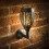 Ρεαλιστικό εφέ φλόγας Mason & Jones Morocco Flame Effect Solar Wall Light 1