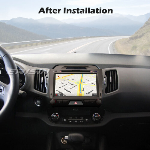 Octa-Core Android 10.0 Car Stereo CarPlay DSP WiFi OBD2 Bluetooth DAB+ Sat Nav For Kia Sportage 2