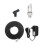 100-240V Gravity Feed Dual Action Airbrush Air Compressor Kit Nail Tool UK 4