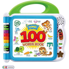 LeapFrog 601503 Learning Friends 100 Words Baby Book Educational and Interactive Bilingual Playbook Toy Toddler and Pre School Boys & Girls