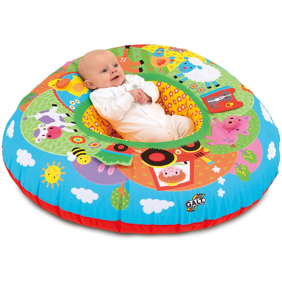 Galt Toys, Playnest - Farm, Sit Me Up Baby Seat, Ages 0 Months Plus