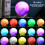 Rechargeable & Dimmable Galaxy Sky Lamp Night Light - 18cm 4