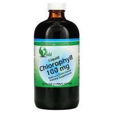 World Organics Chlorophyll Supplement Liquids 100 mg 16 Ounce 16 Fl Oz (Pack of 1)
