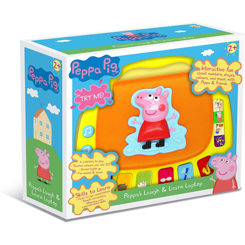 Peppa Pig Peppa Pig PP02 Laugh and Learn Laptop Electronic Toy 2