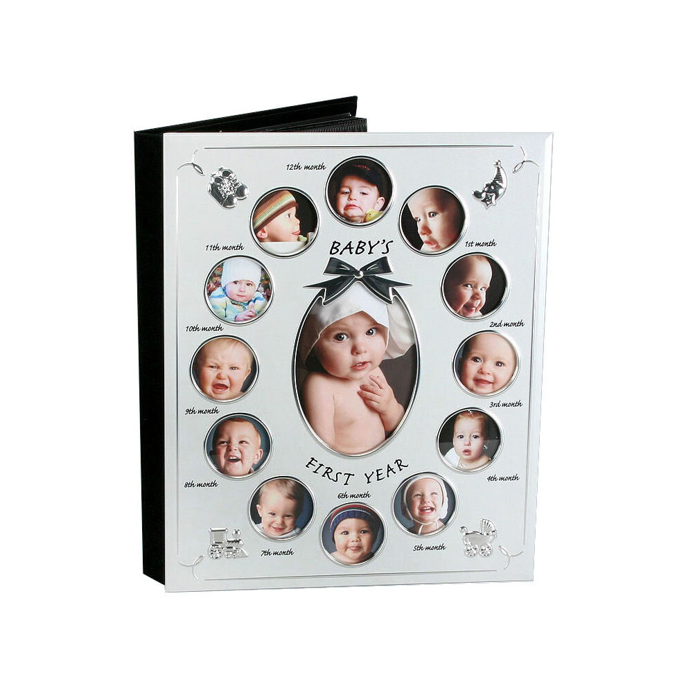 Celebrations Baby`s First Year Collage Photo Album