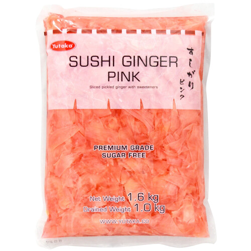 Yutaka Sushi Ginger Pink - 1x1.6kg