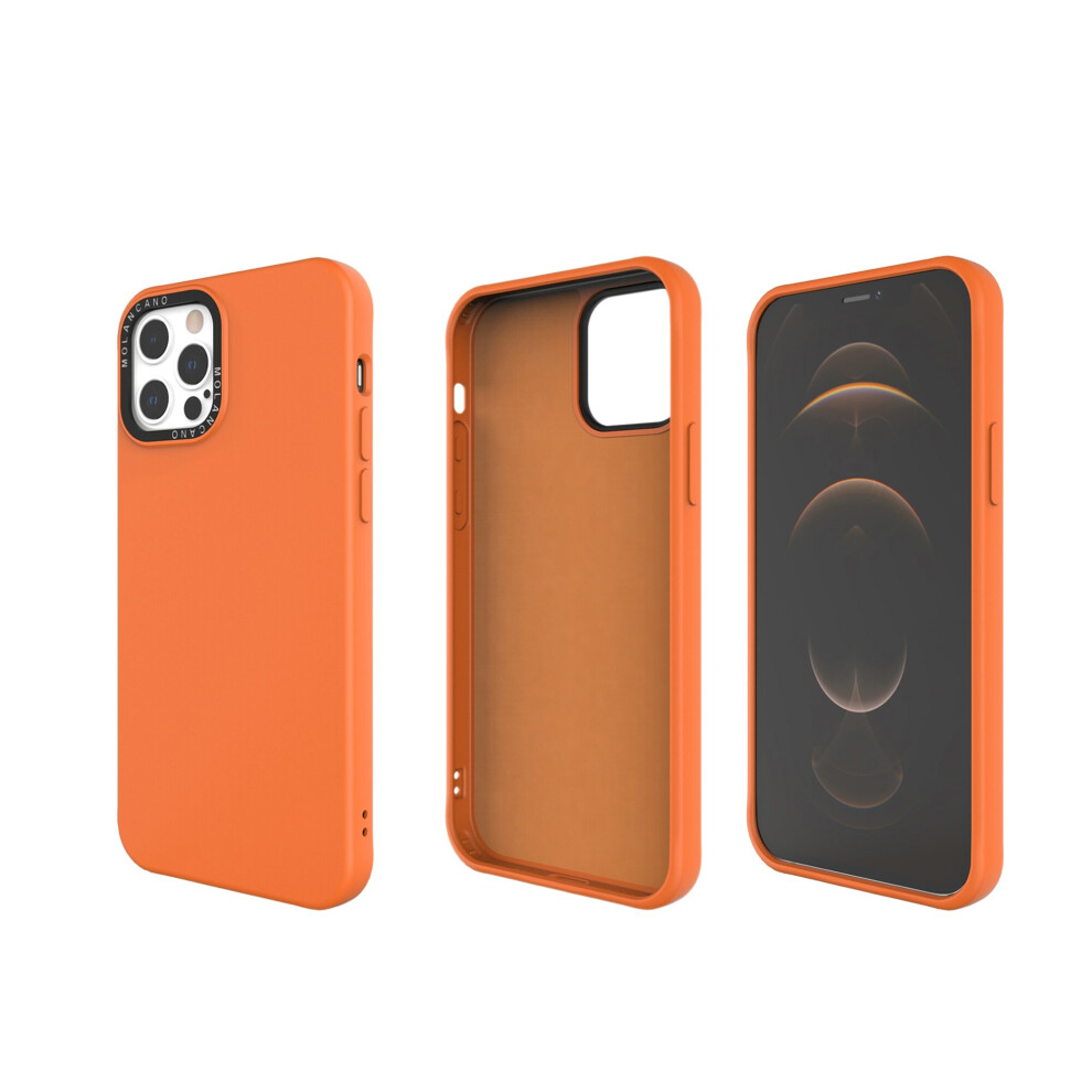 Molancano Designer Case Compatible With Iphone 12 Mini In Orange 7437135472465