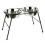 Raised Dog Bowls Stand 2 x 4000ml Food Double Water Feeding 370mm High 1