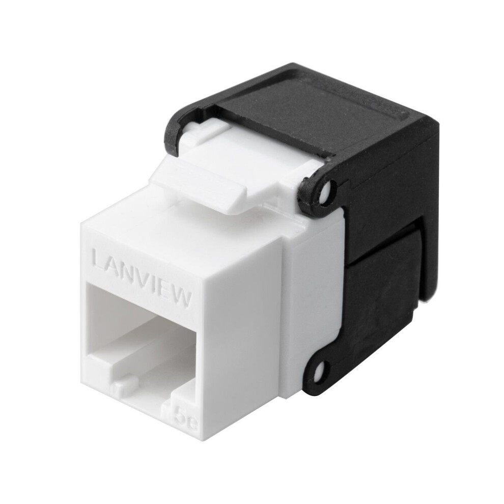 Lanview Lvn128076 Cat5e Unshielded Flip Jack Lvn128076 5704174318965