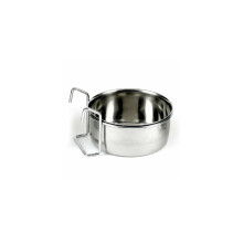 Pet Feeding Water Food Bowl Small 300ml Secure Hook-on Fixing
