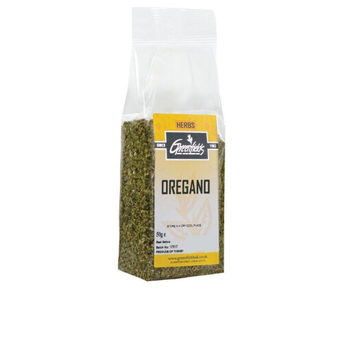 OREGANO DRIED 50G BAG GREENFIELDS