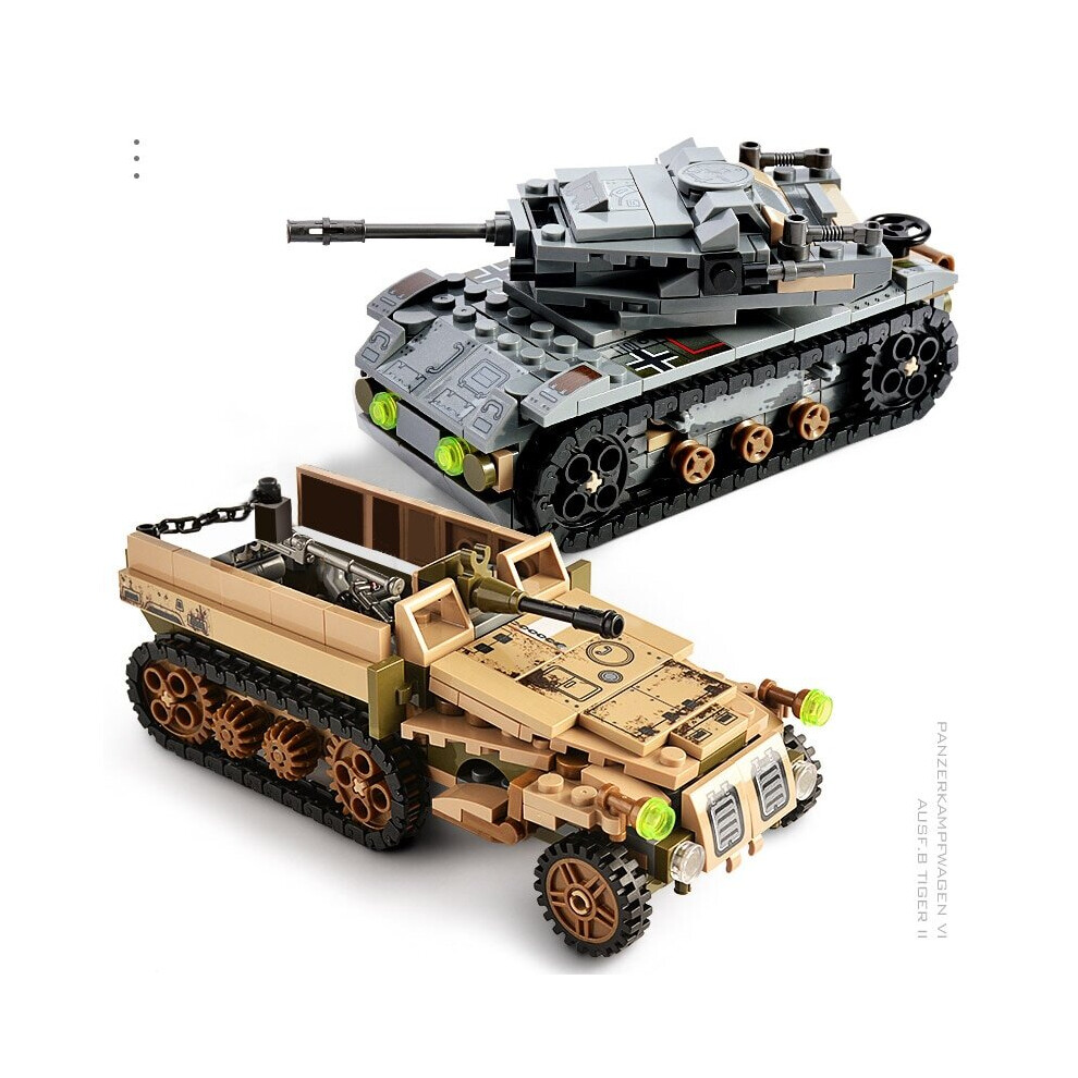 1061PCS Tank Building Blocks Toys Mini figures Vehicle Aircraft Military Compatible Bricks