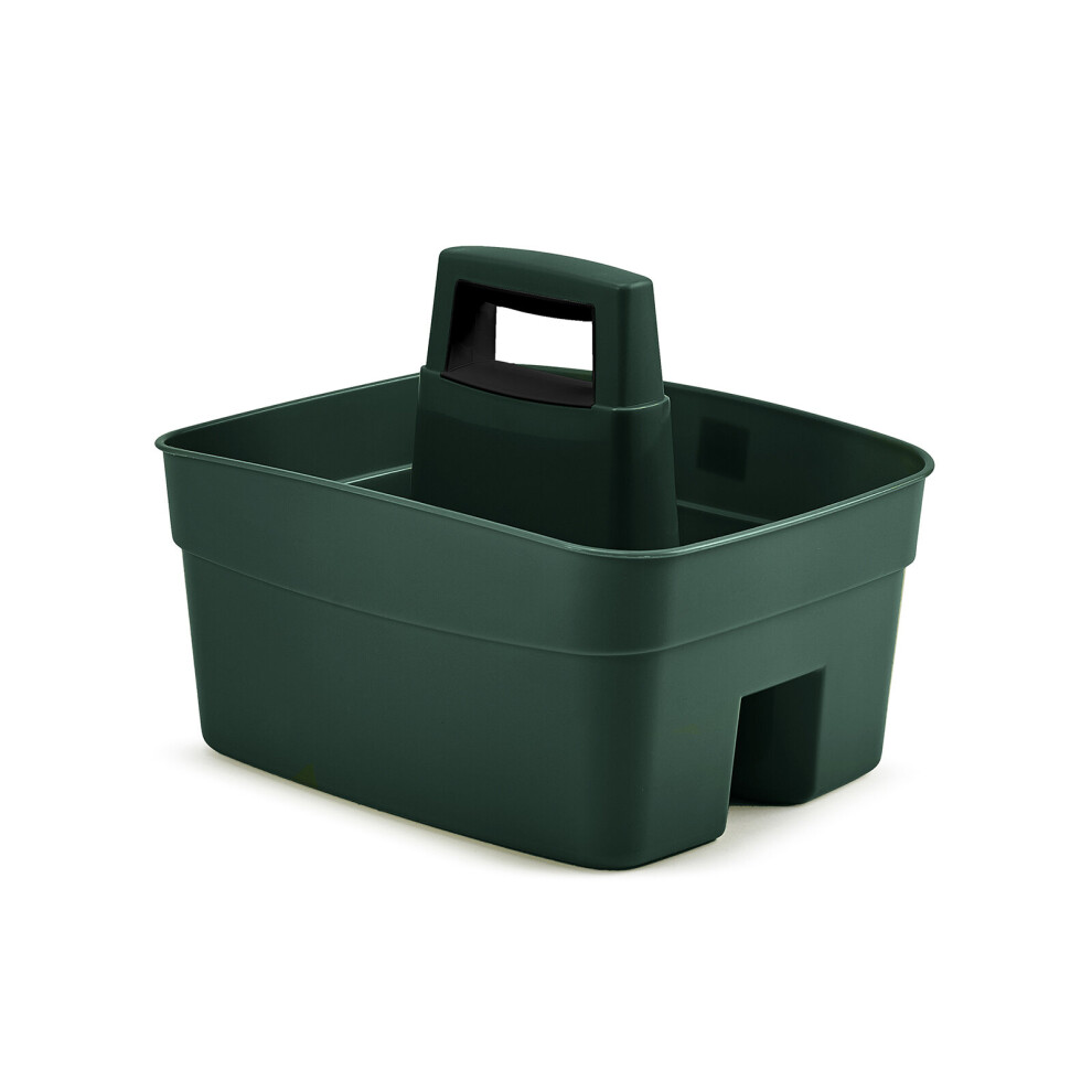 Whitefurze Tool Caddy Garden Toolbox Organiser Utility Storage Box With Handle Gardening