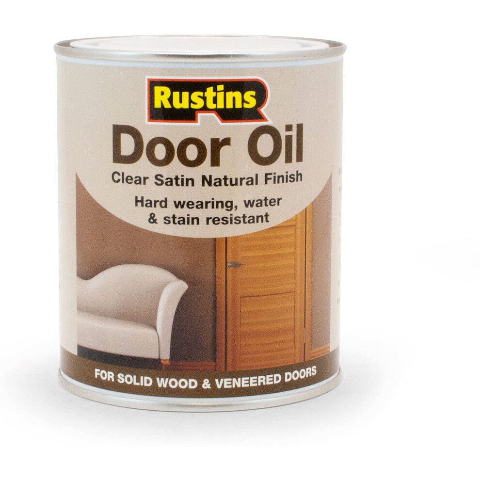 Rustins Door Oil Clear 750ml