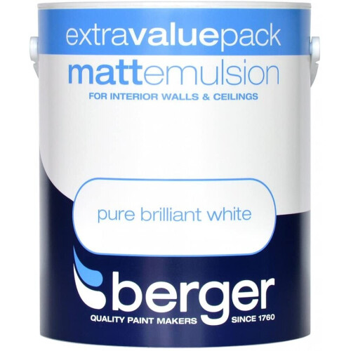 Berger Vinyl Matt 3L White