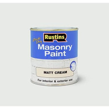 Rustins Masonry Paint Cream 250ml