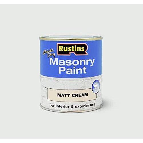 Rustins Rustins Masonry Paint Cream 250ml