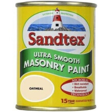 Sandtex 150ml Tester Smooth Masonry Paint Oatmeal