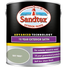 Sandtex 10 Year Exterior Satin Bay Tree 2.5L