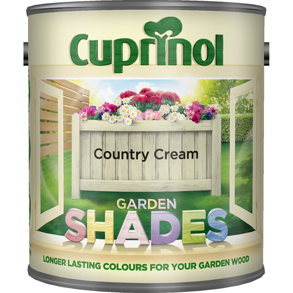 Cuprinol Garden Shades 1L Country Cream