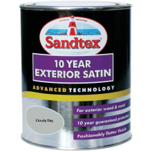 Sandtex 10 Year Exterior Satin Cloudy Day 750ml