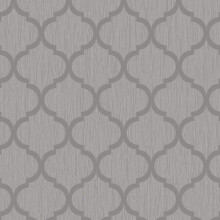 Debona Geo Wallpaper Metallic Smooth Textured Apex Triangles Trellis Diamonds - Silver