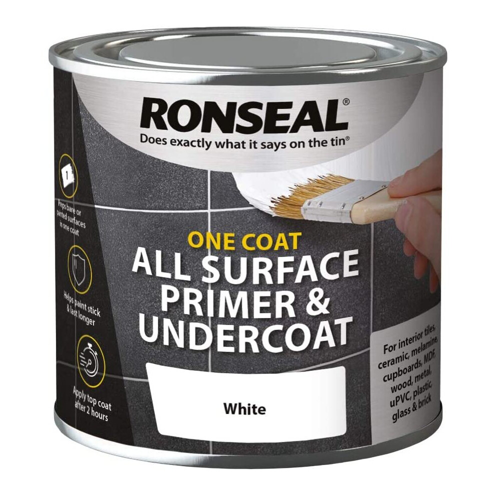 Ronseal One Coat All Surface Primer & Undercoat 750ml