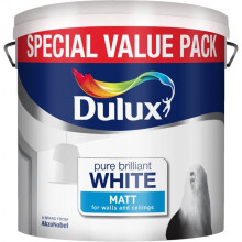 Dulux 6L - Matt Pure Brilliant White