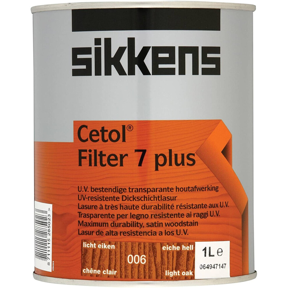 Sikkens Cetol Filter 7 PLus 1L Light Oak