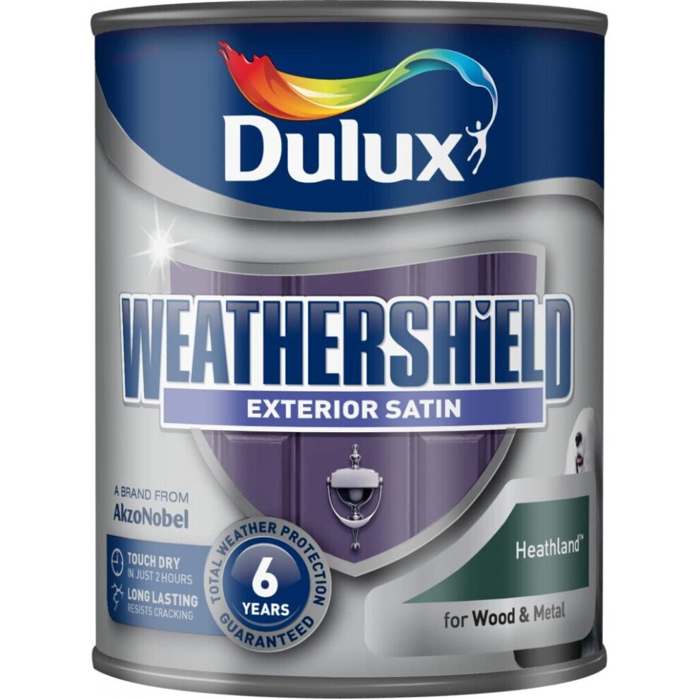 Dulux Weathershield Exterior Satin 750Ml Heathland