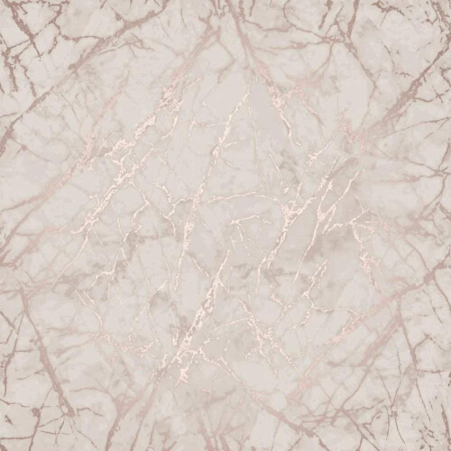 Fine Decor Metallic Marble Wallpaper Rose Gold Fine Decor FD42268