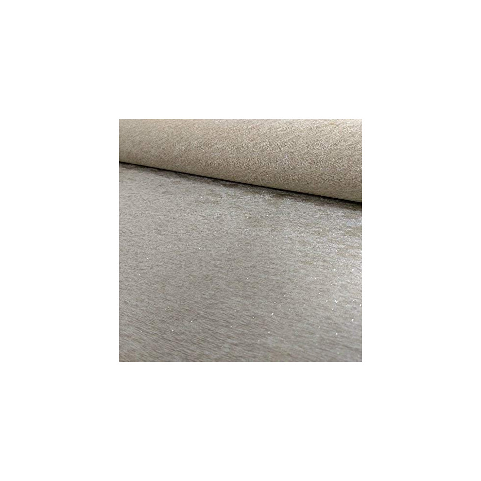 Grandeco Plush Glitter Wallpaper Taupe A14005 Full Roll