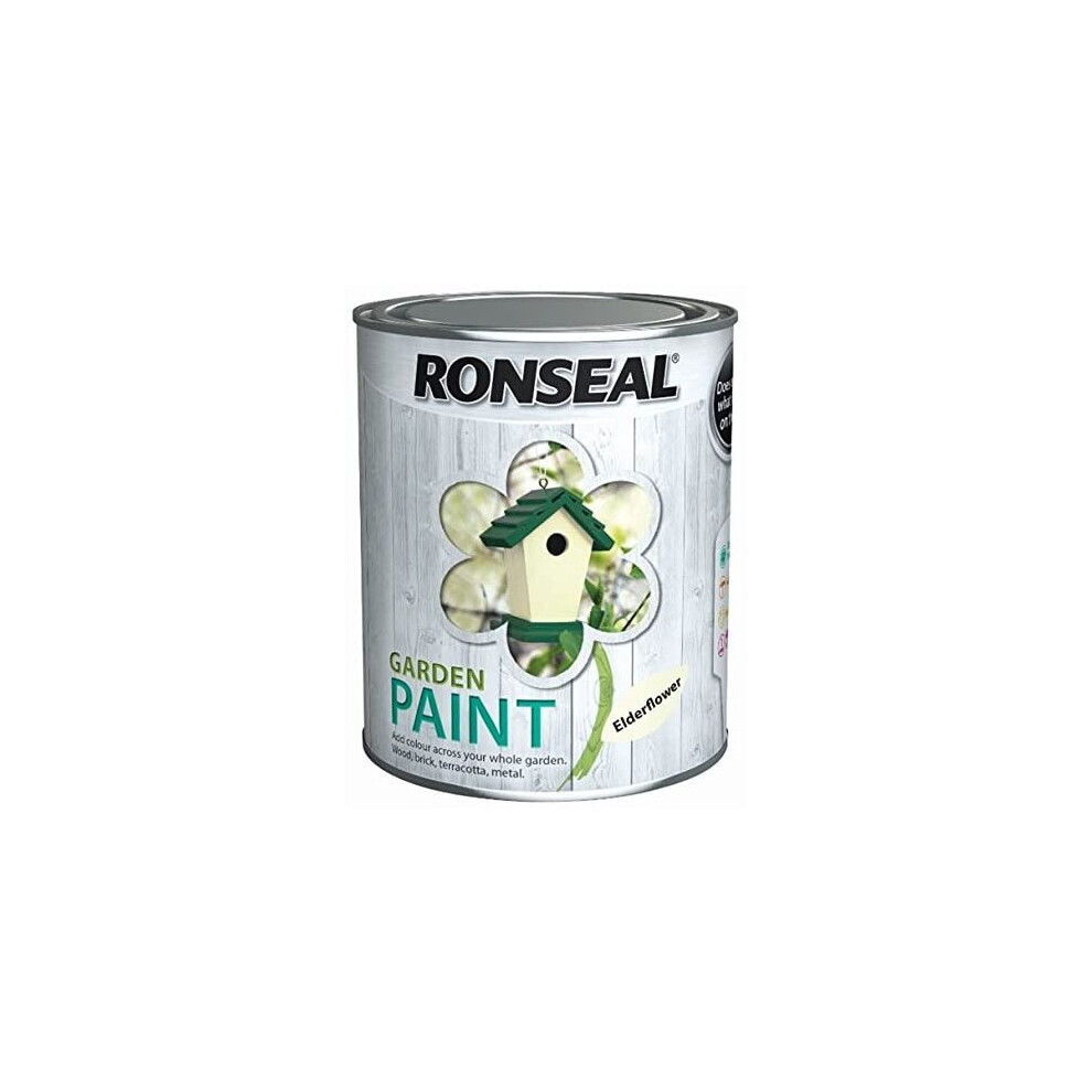 Ronseal Garden Paint Elderflower 750Ml