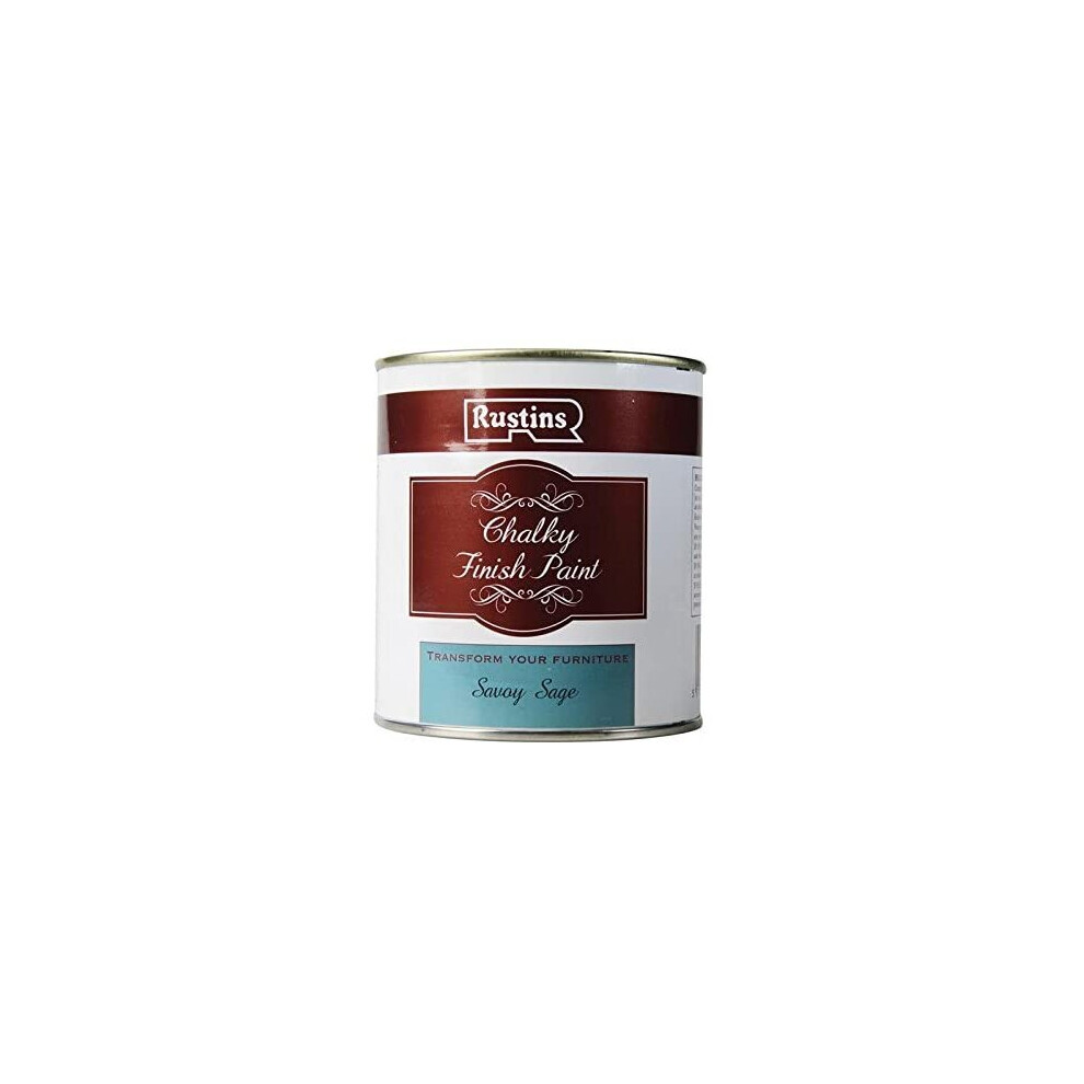 Rustins Chalky Finish Paint Savoy Sage 500ml