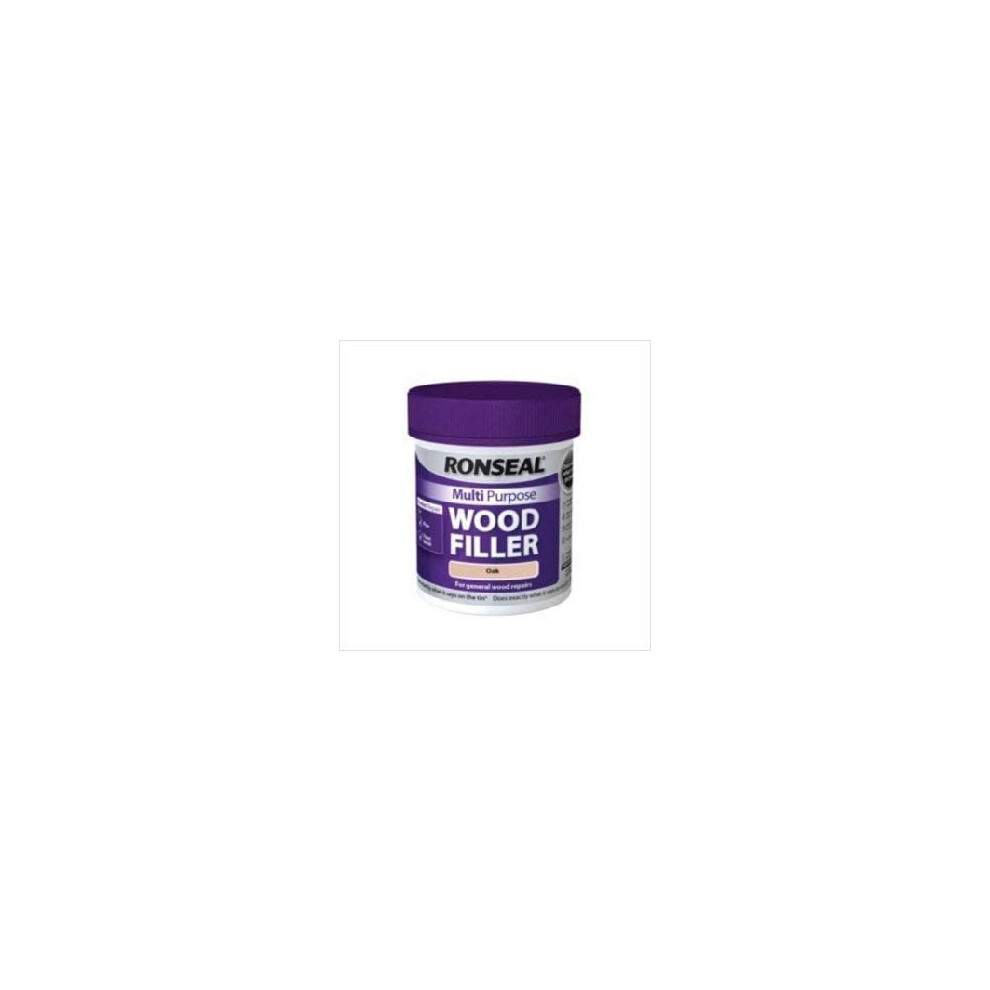 Ronseal Multi-Purpose Wood Filler Tub - Oak 465g