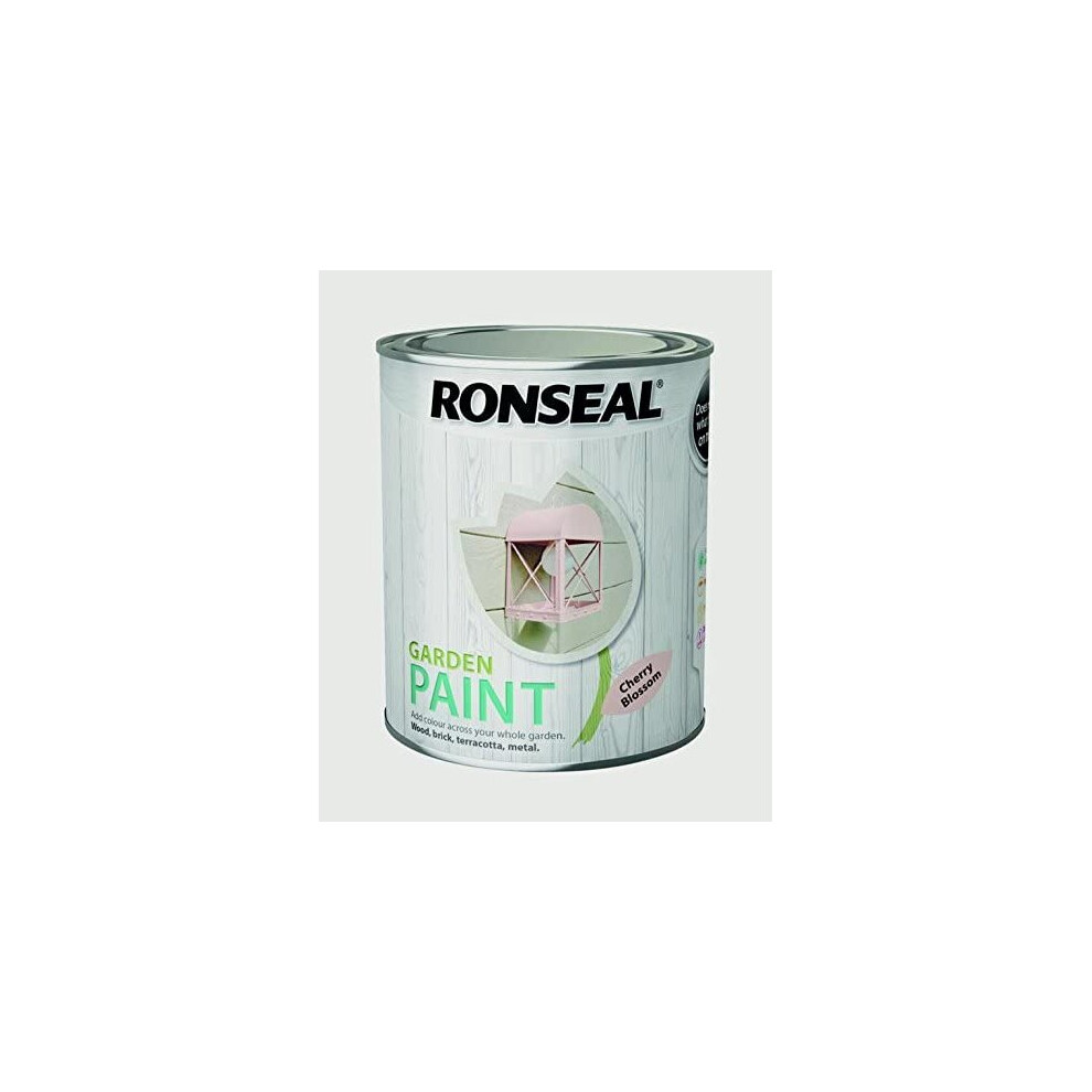 Ronseal Garden Paint Cherry Blossom 750Ml