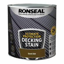 Ronseal Ultimate Protection Decking Stain - Dark Oak 2.5L