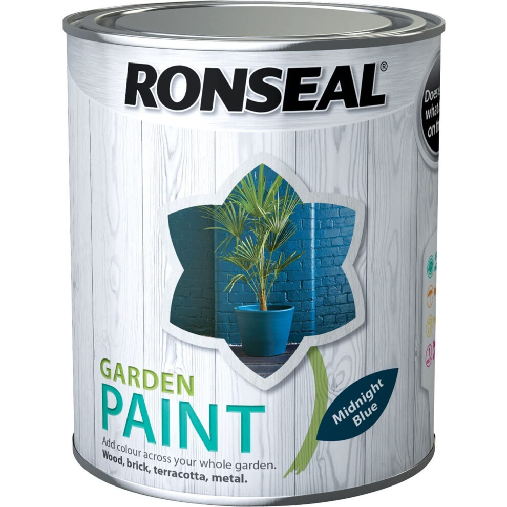 Ronseal Garden Paint Midnight Blue 2.5L