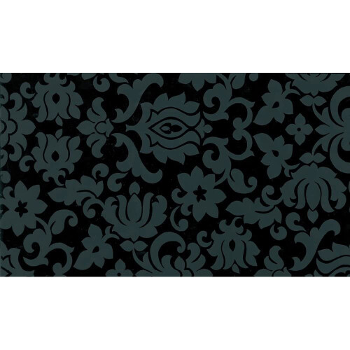 Fablon 45 cm x 2 m Roll Classic Ornament, Black FAB10108