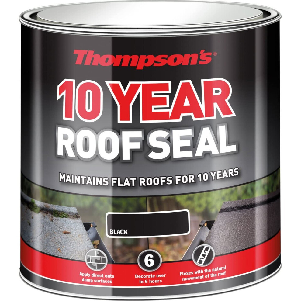 Thompsons 10 Year Roof Seal Black 2.5L 791429475202