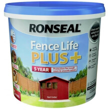 Ronseal 9L UV Fence Life + Paint - Red Cedar