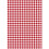 Fablon FAB12822 45 cm x 2 m Gingham Roll, Red 1