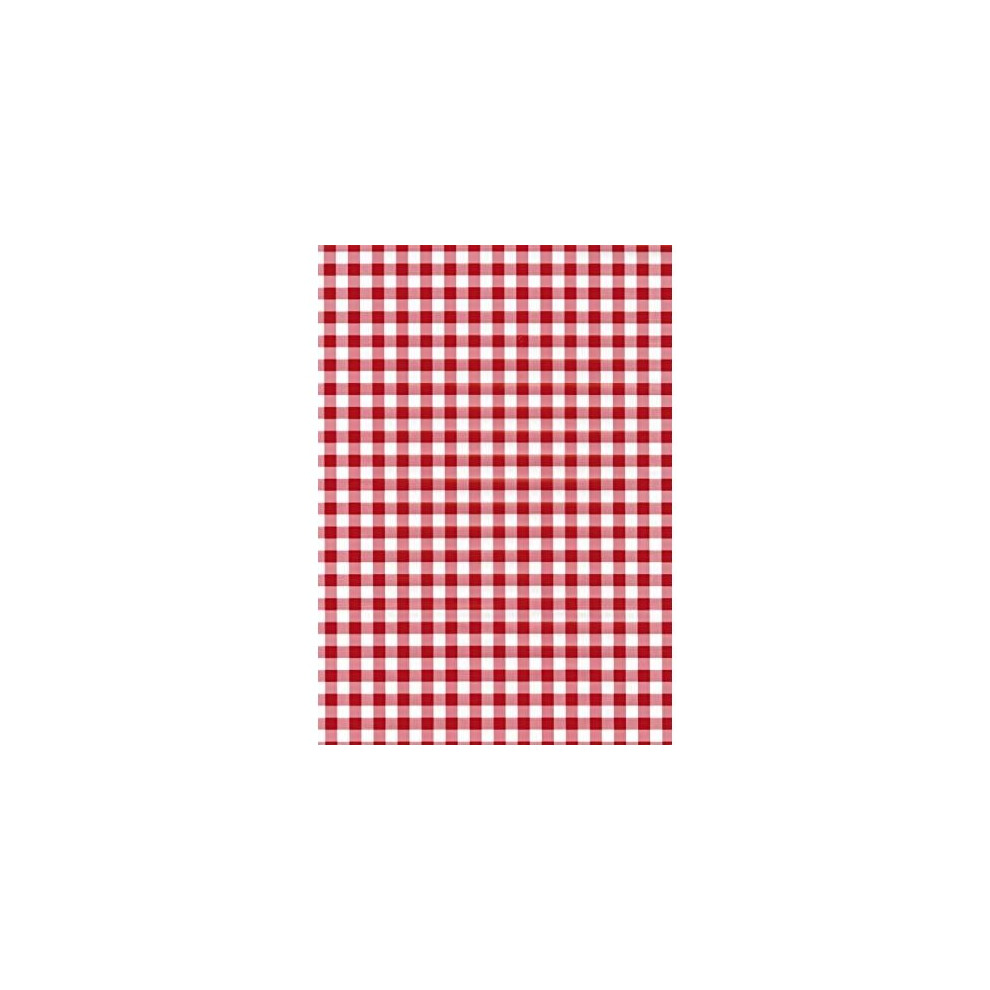 Fablon FAB12822 45 cm x 2 m Gingham Roll, Red