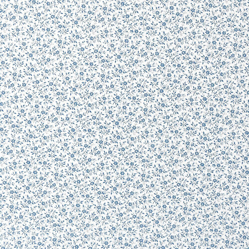 Fablon Small Floral Blue 45cm x 2M roll - FAB11490