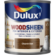 Dulux Interior & Exterior Woodsheen 250ml Church Oak